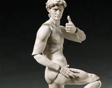 《大衛像figma》令人在意的「那個部位」到底能不能動呢www(掩面) 《大衛像figma》令人在意的「那個部位」到底能不能動呢www(掩面)