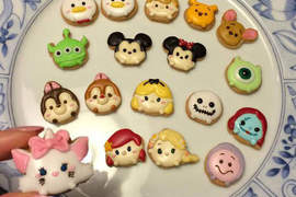 妹妹做的《TSUM TSUM 餅乾》根本可以拿去販售了♥ 妹妹做的《TSUM TSUM 餅乾》根本可以拿去販售了♥