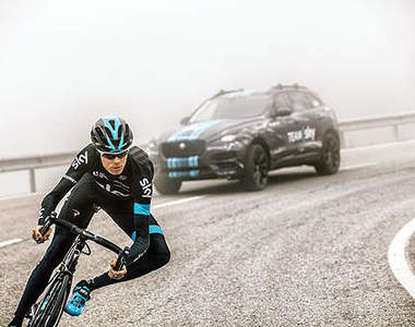 準量產版《Jaguar F-Pace》環法自由車賽搶先秀 準量產版《Jaguar F-Pace》環法自由車賽搶先秀