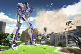 PS4《百呎機器人高爾夫》福音戰士打高爾夫就是這個樣子吧w PS4《百呎機器人高爾夫》福音戰士打高爾夫就是這個樣子吧w