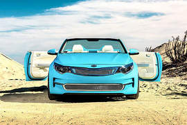 敞篷概念《Kia Optima Roadster A1A》為什麼要性感大解放呢? 敞篷概念《Kia Optima Roadster A1A》為什麼要性感大解放呢?