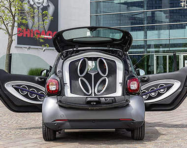 《Smart ForTwo by JBL》到底要塞幾支喇叭呢? 《Smart ForTwo by JBL》到底要塞幾支喇叭呢?