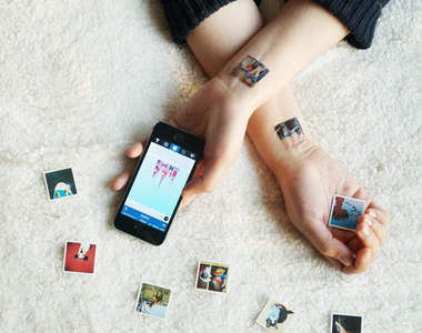 《Instagram Picattoo 紋身轉印貼紙》全身貼滿自己的照片會很自戀嗎(打) 《Instagram Picattoo 紋身轉印貼紙》全身貼滿自己的照片會很自戀嗎(打)