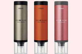 《AQUA Coton 掌上型洗衣機》這不是頭髮用的造型幕斯嗎 《AQUA Coton 掌上型洗衣機》這不是頭髮用的造型幕斯嗎
