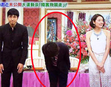 《神木隆之介深過頭的鞠躬禮》一不小心就從畫面消失啦wwww 《神木隆之介深過頭的鞠躬禮》一不小心就從畫面消失啦wwww