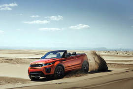 《Land Rover Evoque Convertible》千呼萬喚終於脫惹 《Land Rover Evoque Convertible》千呼萬喚終於脫惹