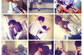 校園情侶照《School Love》的理想與現實 一個人也可以很幸福的(握拳) 校園情侶照《School Love》的理想與現實 一個人也可以很幸福的(握拳)