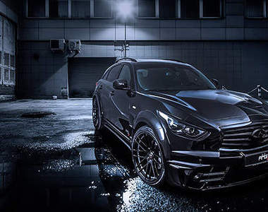 AHG-Sports再改《Infiniti QX70》寬車體勁裝上身 AHG-Sports再改《Infiniti QX70》寬車體勁裝上身