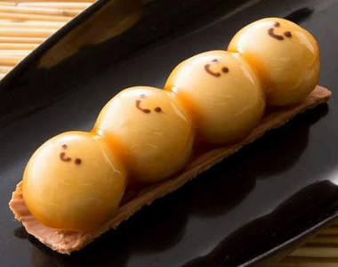 《偽御手洗糰子》假裝成和菓子但其實是蛋糕的新感覺甜點 《偽御手洗糰子》假裝成和菓子但其實是蛋糕的新感覺甜點