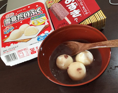 話題《紅豆冰棒×雪見大福》竟然就能簡單做出日式白玉紅豆湯? 話題《紅豆冰棒×雪見大福》竟然就能簡單做出日式白玉紅豆湯?