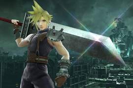 《任天堂明星大亂鬥》FF7克勞德扛大刀參戰! 《任天堂明星大亂鬥》FF7克勞德扛大刀參戰!
