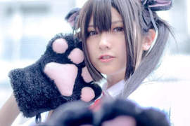 《宅宅愛COser》なしこ的制服黑貓耳讓攝影師叔叔都快凍尾條惹 《宅宅愛COser》なしこ的制服黑貓耳讓攝影師叔叔都快凍尾條惹