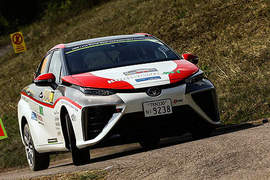拉力也環保《Toyota Mirai》德國WRC分站上路暖身 拉力也環保《Toyota Mirai》德國WRC分站上路暖身