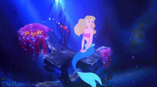當《迪士尼公主變成美人魚》所有故事開始有大海氛圍