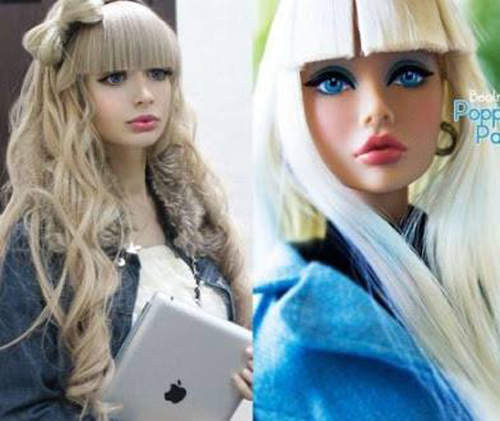 《芭比妞》俄國真人芭比Angelica Kenova小時候原來長這樣！？