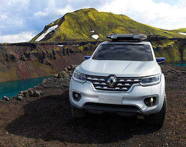貨卡概念《Renault Alaskan Concept》雖然是全球向的車車和我們依舊無緣 (默) 貨卡概念《Renault Alaskan Concept》雖然是全球向的車車和我們依舊無緣 (默)