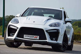 勁裝上身《Porsche Cayenne》這樣的空力套件不會改太大嗎? 勁裝上身《Porsche Cayenne》這樣的空力套件不會改太大嗎?