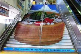 《日本文化祭》今年也很流行壯觀的階梯藝術 《日本文化祭》今年也很流行壯觀的階梯藝術