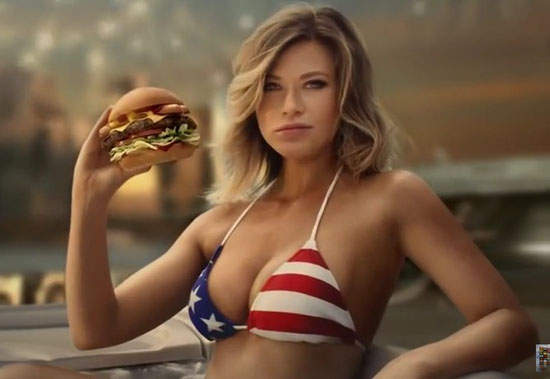 《性感漢堡廣告》最美國的漢堡是可以多美國? 《性感漢堡廣告》最美國的漢堡是可以多美國?