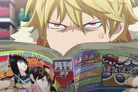 《漫畫雜誌撞封面》咦?書架上怎麼都是同一本(誤) 《漫畫雜誌撞封面》咦?書架上怎麼都是同一本(誤)