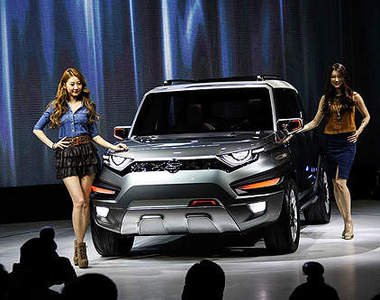 越野新概念《Sssangyong XAV Concept》首爾車展現身 越野新概念《Sssangyong XAV Concept》首爾車展現身