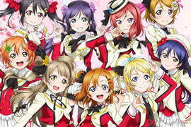 《Lovelive折疊傘》用團員們的裙子做成雨傘有點小害羞耶~ 《Lovelive折疊傘》用團員們的裙子做成雨傘有點小害羞耶~