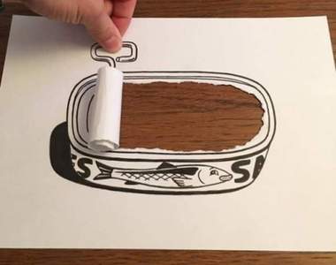 《撕紙立體插畫》丹麥藝術家只用黑筆和白紙做出來的可愛創意插畫 《撕紙立體插畫》丹麥藝術家只用黑筆和白紙做出來的可愛創意插畫