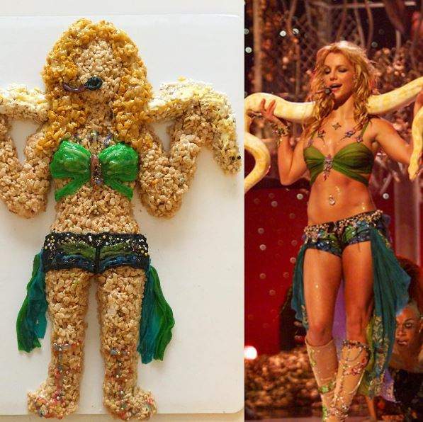 《美式米香藝術家》用米香做出來的其他食物看起來也好可口哦 (¯﹃¯)