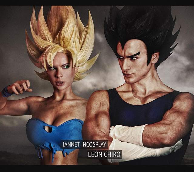 《性轉悟空Cosplay》共通點是胸前都很可觀...