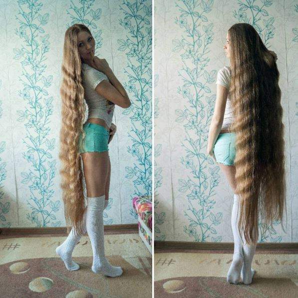 《俄羅斯長髮公主》除了美麗人魚秀髮以外還有芭比身材呢～