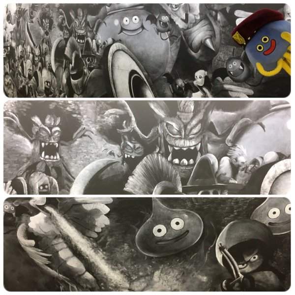 《勇者鬥惡龍英雄集結II》新宿車站中驚見巨幅壯觀黑板畫 《勇者鬥惡龍英雄集結II》新宿車站中驚見巨幅壯觀黑板畫