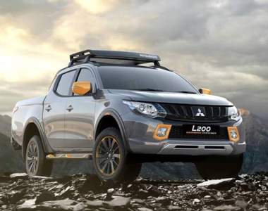《Mitsubishi L200 GEOSEEK Concepts》活力皮卡好概念 《Mitsubishi L200 GEOSEEK Concepts》活力皮卡好概念