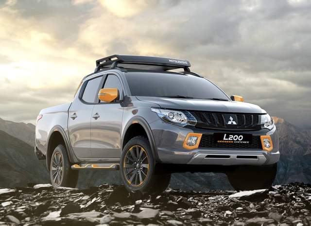《Mitsubishi L200 GEOSEEK Concepts》活力皮卡好概念 《Mitsubishi L200 GEOSEEK Concepts》活力皮卡好概念