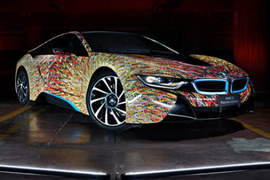 名畫上身《BMW i8 Futurism Edition》義式新衣好藝術 名畫上身《BMW i8 Futurism Edition》義式新衣好藝術