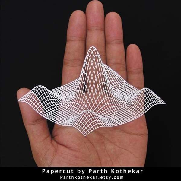 《3D錯覺紙雕》看起來很立體但其實全部都是平面的