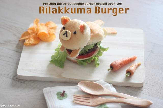 《懶懶熊漢堡》這麼可愛是怎麼吃的下去啦>/// 《懶懶熊漢堡》這麼可愛是怎麼吃的下去啦>///