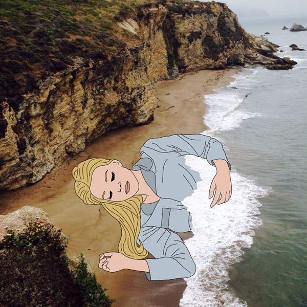 《知名地標中的異想》找到新夢想的插畫家帶你看另一種比例的世界