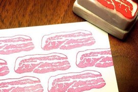 《肉的橡皮擦雕刻印章》對肉一定有莫大的愛才能這麼逼真啊 《肉的橡皮擦雕刻印章》對肉一定有莫大的愛才能這麼逼真啊