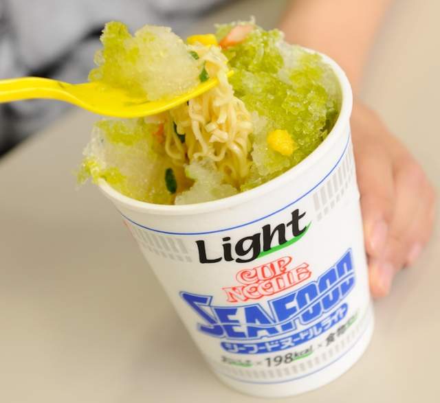 《泡麵剉冰》惡搞味濃厚卻是官方食譜的炎夏泡麵對策