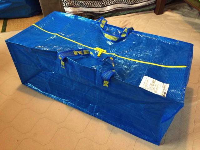 《IKEA購物袋妙用法》好好利用能裝的東西太多惹