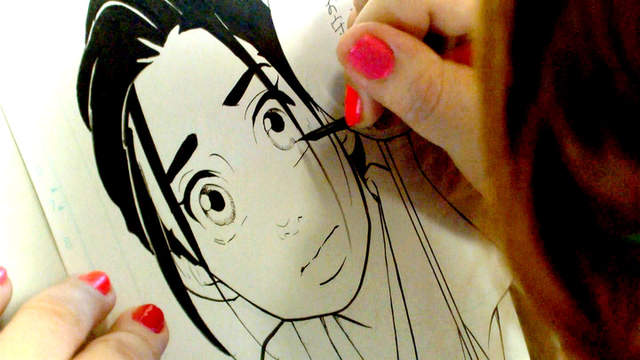 《繪師平常使用的作畫工具》標籤貼紙也有意想不到的妙用