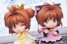 庫洛魔法使《小櫻黏土人》貓咪裝與OP2天使裝版本 雙雙出擊 庫洛魔法使《小櫻黏土人》貓咪裝與OP2天使裝版本 雙雙出擊
