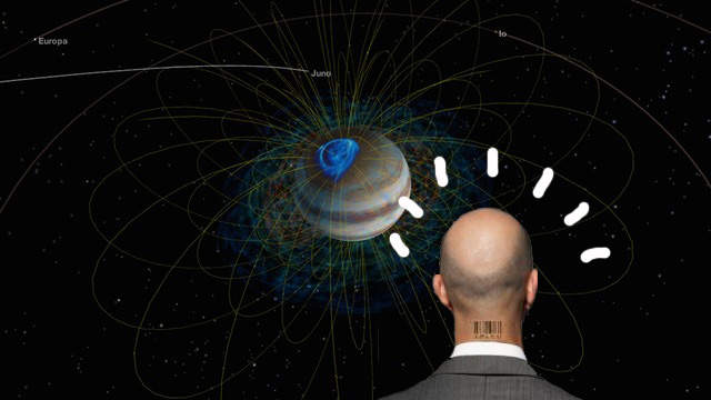 《木星神秘極光》日本網友把這麼美的景觀當作禿頭現象惹