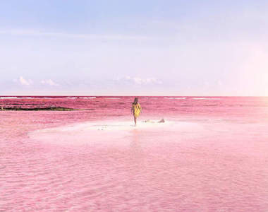 宛如仙境的《粉紅湖Las Coloradas》除了是打卡聖地外還是少女心爆走的地方♥ 宛如仙境的《粉紅湖Las Coloradas》除了是打卡聖地外還是少女心爆走的地方♥