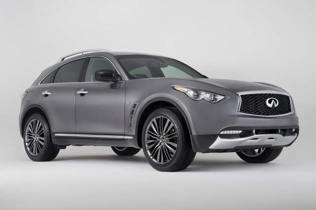 2017年式《Infiniti QX70 Limited》紐約車展好料上身 2017年式《Infiniti QX70 Limited》紐約車展好料上身