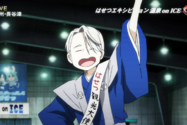 收到《YURI!!! on ICE》禮物讓花滑選手梅德韋傑娃好驚喜 收到《YURI!!! on ICE》禮物讓花滑選手梅德韋傑娃好驚喜