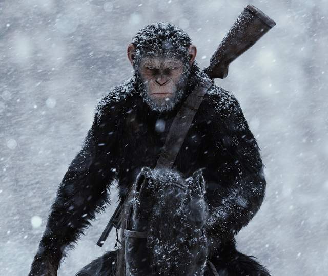 電影《猩球崛起:終極決戰》人類與猩猩之戰 贏家就能主宰地球 電影《猩球崛起:終極決戰》人類與猩猩之戰 贏家就能主宰地球