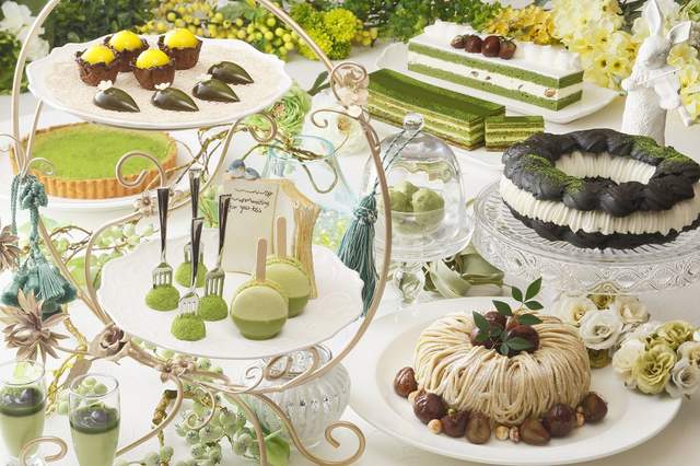 京都期間限定《抹茶甜點放題》歐買嘎～這根本是抹茶控天堂啊啊～