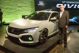 《Honda Civic Hatchback Prototype》掀背原型紐約見 《Honda Civic Hatchback Prototype》掀背原型紐約見