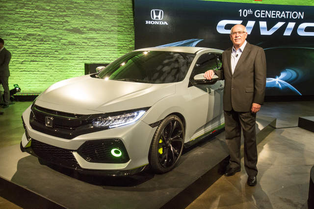 《Honda Civic Hatchback Prototype》掀背原型紐約見